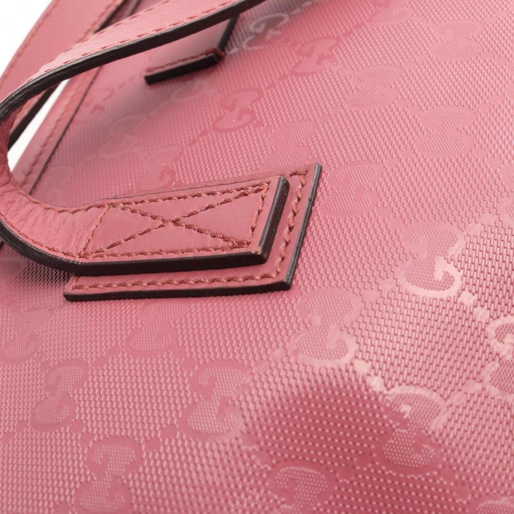 GUCCI Authentic Pink Leather Tote Bag - Picture 6 of 10